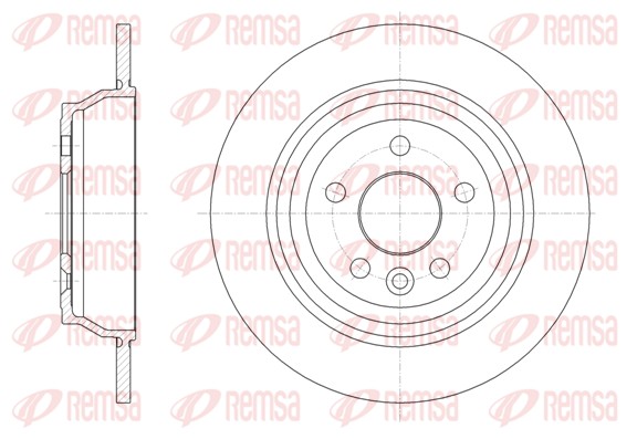 Disque de frein REMSA 61899.00
