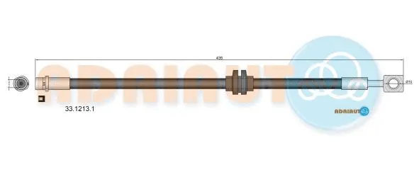 Flexible de frein ADRIAUTO 33.1213.1