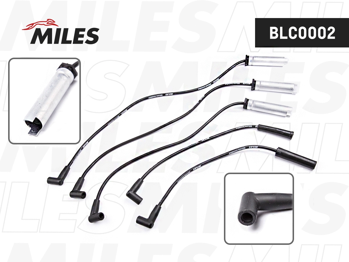 Kit de câbles d'allumage MILES BLC0002