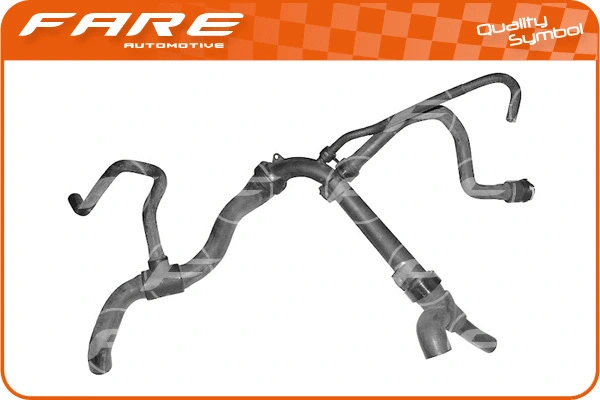 Durite de radiateur FARE SA 9222