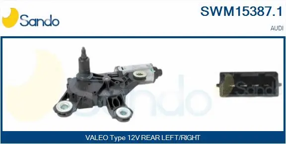 Moteur d'essuie-glace SANDO SWM15387.1
