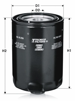 Filtre à huile TECNECO FILTERS OL148