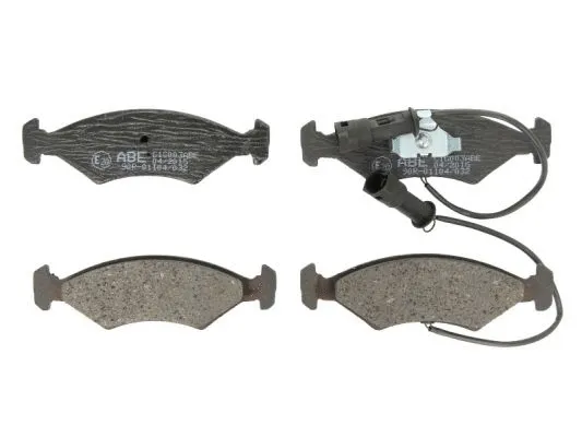 Kit de plaquettes de frein, frein à disque ABE C1G003ABE