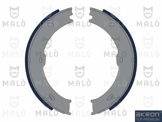 Jeu de mâchoires de frein, frein de stationnement AKRON-MALÒ 1390179