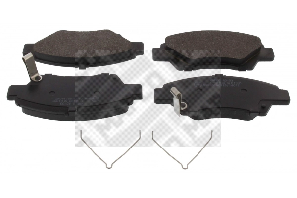 Kit de plaquettes de frein, frein à disque MAPCO 6407