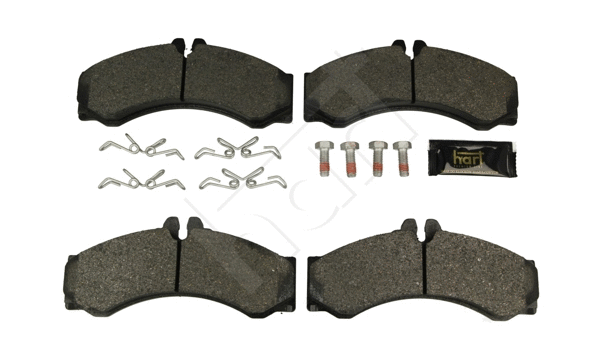 Kit de plaquettes de frein, frein à disque HART 248 943