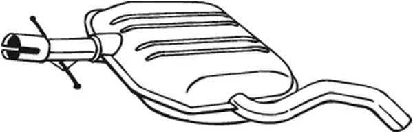 Silencieux central BOSAL 233-689