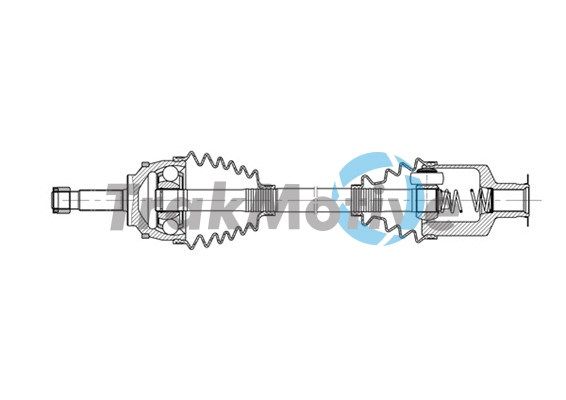 Arbre de transmission AUTOTEAM G301114