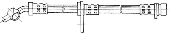 Flexible de frein CEF 510661