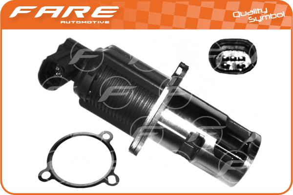 Vanne EGR, commande des gaz d'échappement FARE-CO 27253