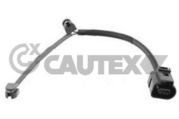 Contact d'avertissement, usure des plaquettes de frein CAUTEX 461398