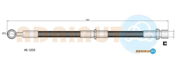 Flexible de frein ADRIAUTO 46.1205