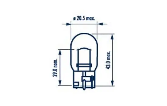 Ampoule, feu clignotant NARVA 176293000