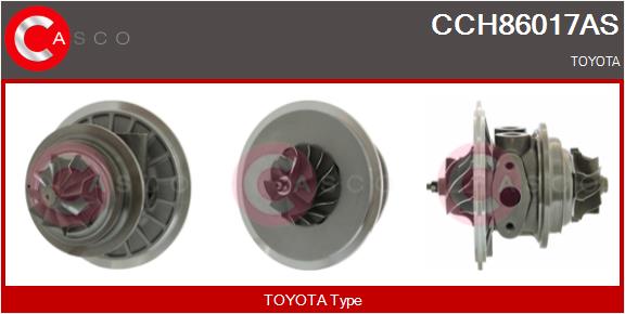 Groupe carter, turbocompresseur CASCO CCH86017AS