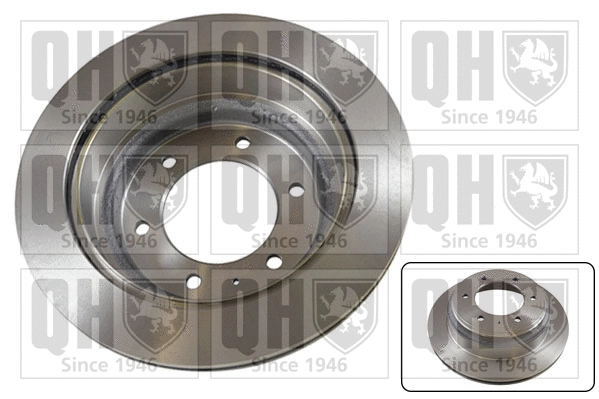 Disque de frein QUINTON HAZELL BDC3958