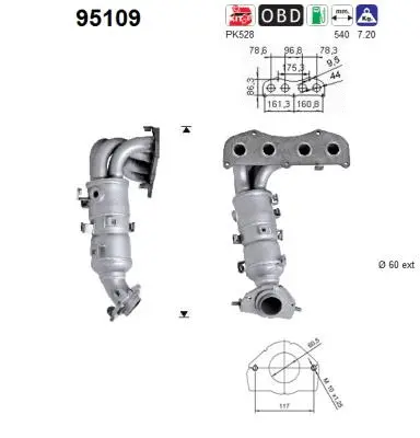 Catalyseur AS 95109