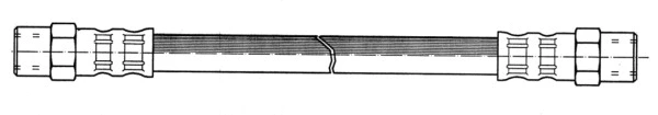 Flexible de frein CEF 510004