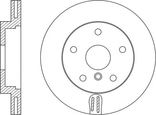 Disque de frein FIT FR0695V