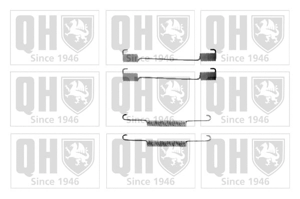 Kit d'accessoires, mâchoire de frein QUINTON HAZELL BFK209