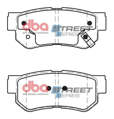 Kit de plaquettes de frein, frein à disque DBA Australia DB1451SS