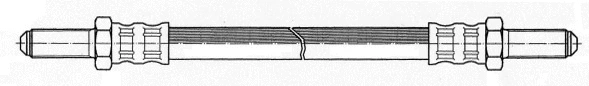Flexible de frein CEF 510099