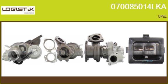 Turbocompresseur, suralimentation LGK 070085014LKA