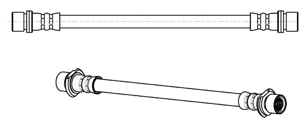 Flexible de frein CEF 512730