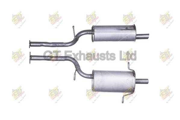 Silencieux arrière GT Exhausts GSU070