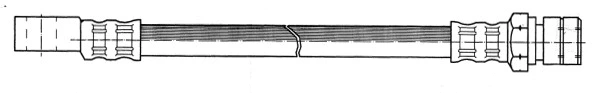 Flexible de frein CEF 510181