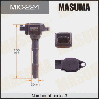 Bobine d'allumage MASUMA MIC-224