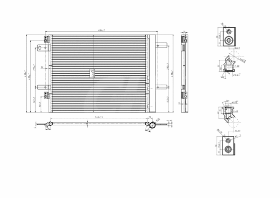 Condenseur, climatisation HART 616 794