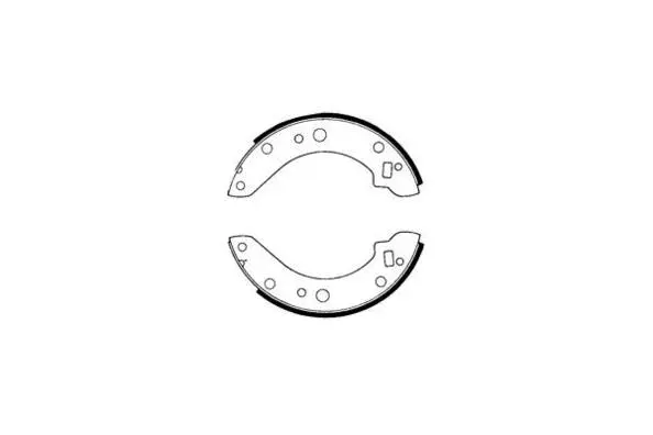Jeu de mâchoires de frein E.T.F. 09-0067