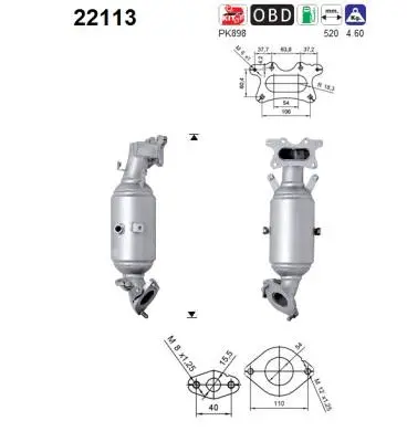 Catalyseur AS 22113
