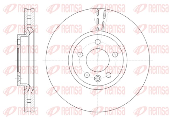 Disque de frein REMSA 61420.10