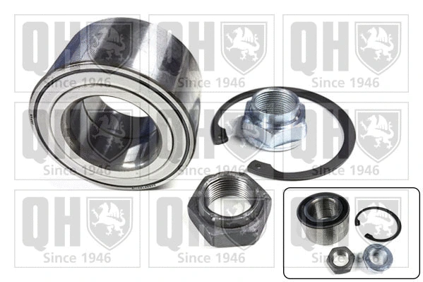 Kit de roulements de roue QUINTON HAZELL QWB490