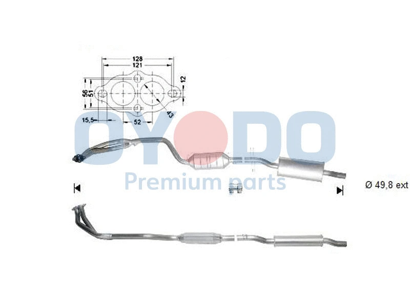 Catalyseur Oyodo 10N0058-OYO