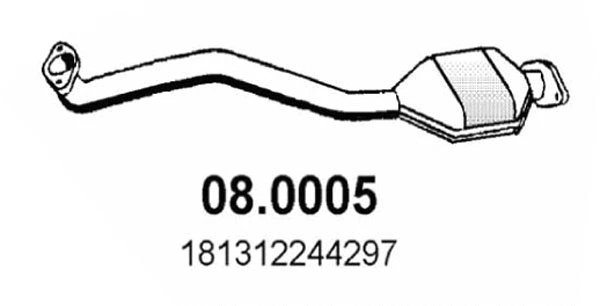 Catalyseur ASSO 08.0005