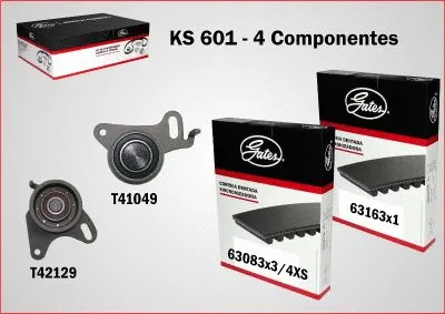 Kit de courroie crantée GATES-BR KS601