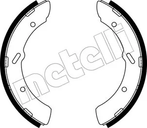 Jeu de mâchoires de frein METELLI 53-0706