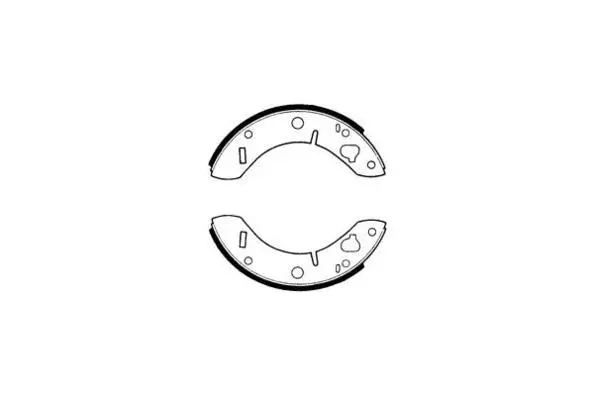 Jeu de mâchoires de frein E.T.F. 09-0127