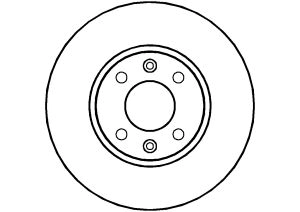 Disque de frein ABTEX BD1080V