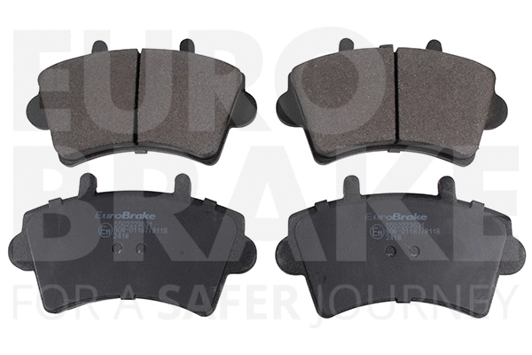 Kit de plaquettes de frein, frein à disque EUROBRAKE 5502223631