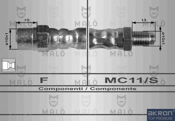 Flexible de frein AKRON-MALÒ 8248