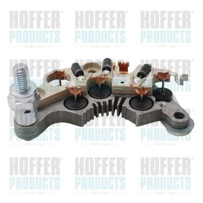 Pont de diodes, alternateur HOFFER 52157
