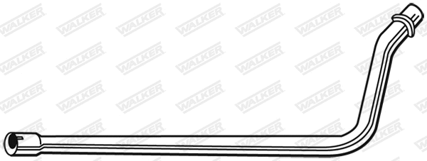Tuyau d'échappement WALKER 09953