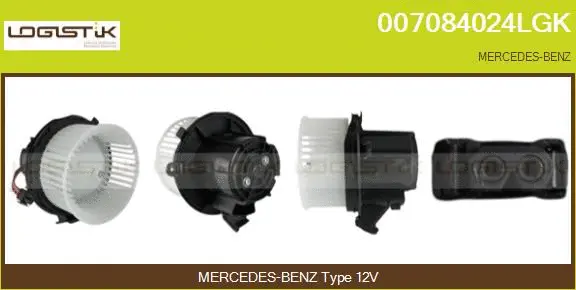 Pulseur d'air habitacle LGK 007084024LGK