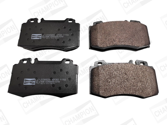 Kit de plaquettes de frein, frein à disque CHAMPION 573092CH