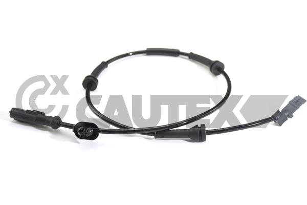 Capteur, vitesse de roue CAUTEX 755263