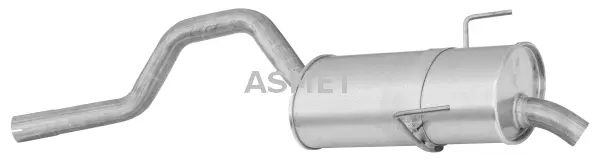 Silencieux arrière ASMET 10.062