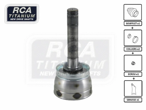Jeu de joints, arbre de transmission RCA FRANCE NI90A